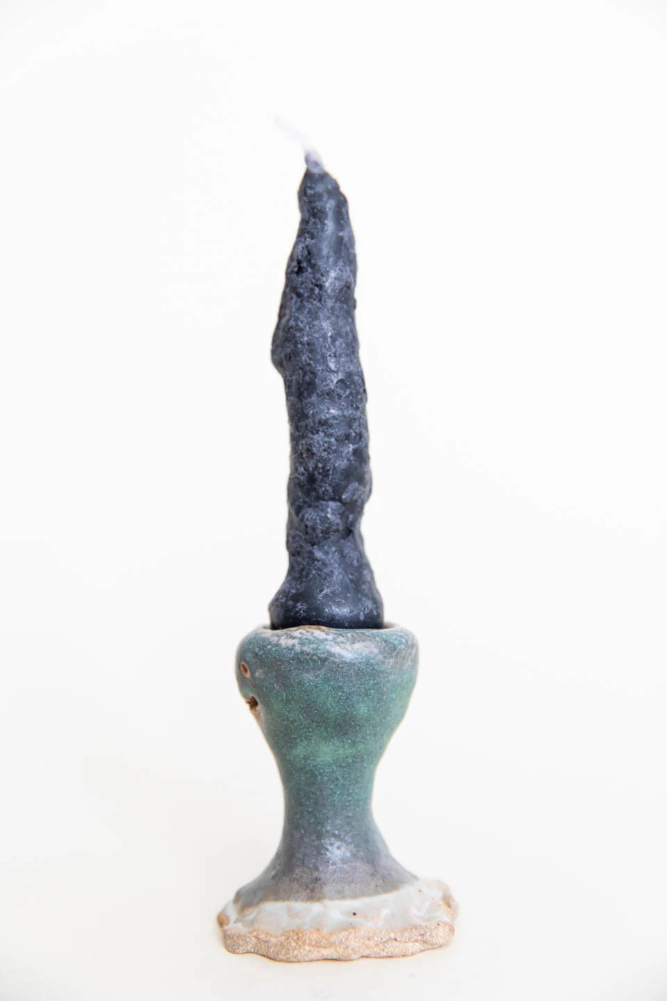 DUNGEON GOODS | SMALL GREEN CHALICE CANDLE HOLDER - Image 4